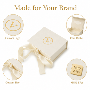 Luxury Handmade Custom Foil Embossed Logo Book Shape Jewelry Packaging <strong>Box</strong> with Ribbon-Elegance for Valentine's Day - Product Image 2