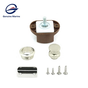 Echte Marine Boot Marine Abs Hoge Kwaliteit Bruin 20Mm Cut-Out Grootte Meubilair Push <span class=keywords><strong>Lock</strong></span> Voor Camper <span class=keywords><strong>caravan</strong></span> Rv - Product Image 5