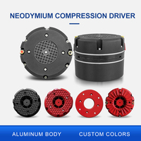 Haut-parleur de compression personnalisé, gorge de 2 pouces (50 mm), bobine vocale de 3,5 pouces (89 mm), 220 W RMS, 440 W MAX, 112 dB, néodyme, tweeter à fixation par boulons HND3-89