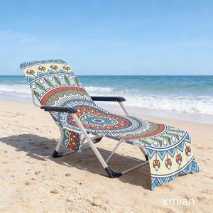 Funda de Silla de Playa de Poliéster Elástica de Doble Cara, Moderna y Personalizada, Lavable - Product Image 4