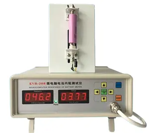 Máquina de testes de resistência interna e tensão para células cilíndricas, testador de células de bateria, testador de células cilíndricas