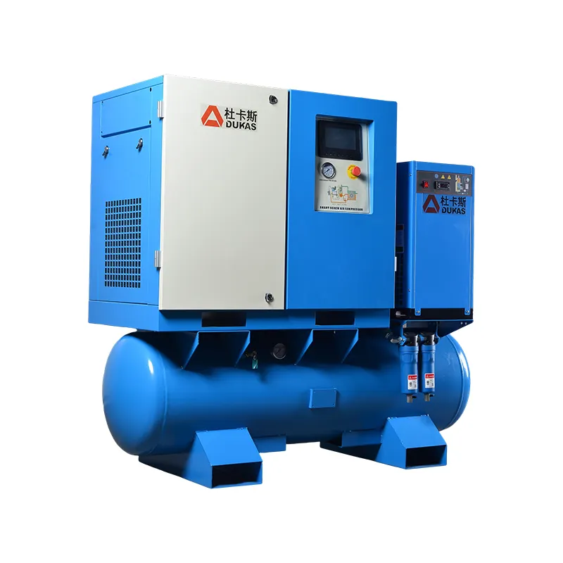 Original Factory 16Bar 15 Kw 20 Hp Laser Cutting Rotary Screw Combined Air Compressor With Air Dryer