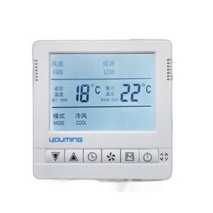 Thermostat Kjr90d Bk pour systèmes de climatisation centralisée multi-split par conduits, conception précise, matériau plastique - Product Image 3