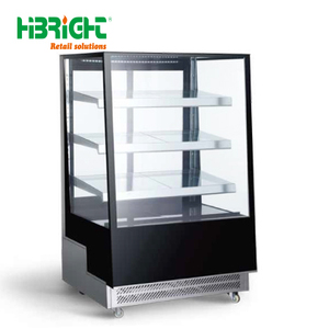 Chuyên nghiệp siêu thị bánh tủ lạnh máy làm lạnh trực tiếp và quạt làm mát bánh <span class=keywords><strong>sandwich</strong></span> bánh hiển thị thiết bị tủ - Product Image 4