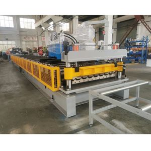멕시코 Maquina roladora de 라미나 Acanalada Galvanizadas R101 R72 지붕 벽 시트 롤 성형 기계 - Product Image 2