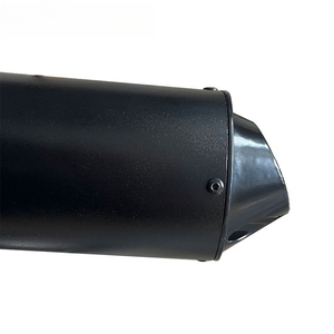 Silenciador de escape universal de aleación de aluminio con boca de pez para motocicleta todoterreno, piezas de motocicleta, silenciador de motocicleta - Product Image 5