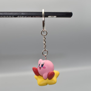 Juegos japoneses kirbies lindo dibujos animados anime muñeca 6 Zodiaco kirbys llavero colgante estudiante mochila escolar Decoración - Product Image 5