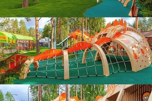 Équipements de divertissement <span class=keywords><strong>en</strong></span> plein air fabriqués <span class=keywords><strong>en</strong></span> Chine par YIDELI, <span class=keywords><strong>jeux</strong></span> de glisse <span class=keywords><strong>en</strong></span> fibre de verre, <span class=keywords><strong>bois</strong></span>, plastique et acier inoxydable - Product Image 2