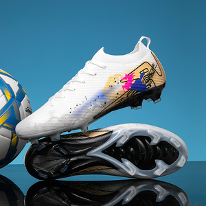 Chaussures de football unisexes pour sports de plein air, chaussures de football professionnelles à tige basse, respirantes, confortables, grandes tailles, chaussures de football pour hommes, chaussures d'entraînement de football - Product Image 2