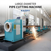 Máquina de Corte de Tuberías CNC de Alta Velocidad para Tuberías Grandes de Acero, Aluminio y PVC con Corte en Bisel y Automatización de Alta Precisión