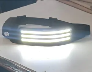 Phare led extérieur rechargeable USB super lumineux blanc phare COB pour moto