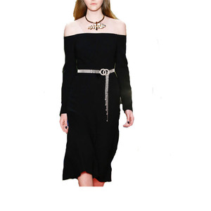 Delle donne di Paillettes Luccicanti Glitter Grande Accessorio per la Moda Casual e Formale di Usura Delle Signore Cintura Pin - Product Image 6