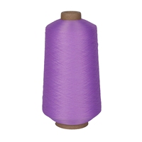 High Quality Dyed 100% Polyester Fancy Yarn Anti-Bacteria Eco-Friendly DTY Yarn for Knitting Fabric