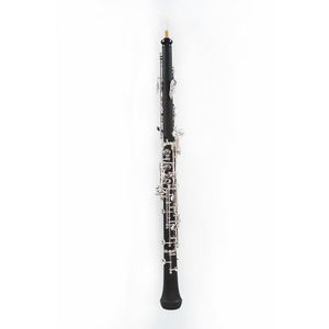 Oboe plat en bakélite de bonne qualité, vente directe d'instruments à <span class=keywords><strong>vent</strong></span> OEM en Chine, plat C, 22 touches, couleur noire classique - Product Image 1