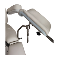 Lit de traitement électrique multifonctionnel de luxe pour soins gynécologiques et réparation du plancher pelvien avec roulettes