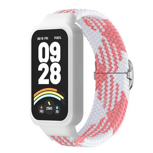 <span class=keywords><strong>Bracelet</strong></span> de <span class=keywords><strong>montre</strong></span> en nylon tissé réglable Tengyue <span class=keywords><strong>Bracelet</strong></span> Correa doux et confortable pour Xiaomi Mi Watch Band9Active Smartwatch - Product Image 3