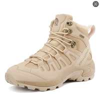 Bottes de travail antidérapantes pour hommes chaussures de randonnée tactiques respirantes pour le camping en plein air chasse tout-terrain utilisation hivernale