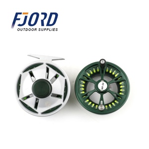 Carrete de pesca de alta calidad FJORD OEM, pesca con mosca, carrete de rueda clásico de Metal completo, pesca de agua salada, cenador grande - Product Image 5