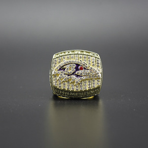 Kampioensring 2000 Baltimore Ravens Super Bowl Kampioenenring Aangepaste naam en nummer Heren sportjuweel - Product Image 2