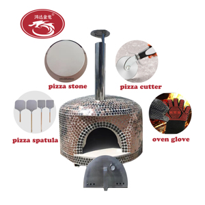 Four à pizza en briques de haute qualité pour l'extérieur, 500 degrés, four à pizza au bois pour restaurant - Product Image 3