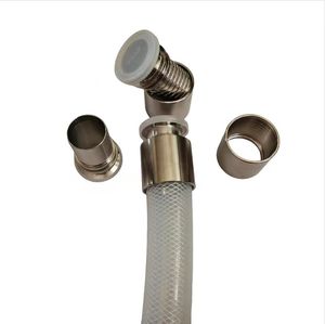Tuyau en <span class=keywords><strong>silicone</strong></span> tressé transparent haute pression pour générateur d'oxygène, tuyau en <span class=keywords><strong>silicone</strong></span> double couche de qualité alimentaire pour machine à café - Product Image 6