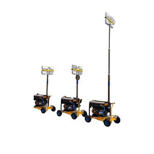 Tour d'éclairage mobile Himoinsa, tour d'éclairage <span class=keywords><strong>Airstar</strong></span>, tour d'éclairage à LED, moteur diesel - Product Image 4