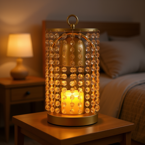 Lámpara Calentadora de Velas Eléctrica Moderna con Temporizador y Regulador de Intensidad, Enchufe AU, para Aromaterapia en Dormitorios y Uso en Interiores - Product Image 2