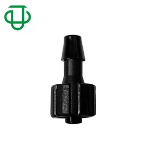 JU Male Luer Tapered Fitting 5/32 Inch 4mm Barbed Male Luer Lock to Barb Hose Coupling Tube Connector