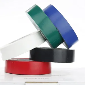 Customized Multicolor Electrical Tape Flame Retardant Strong Rubber Based Adhesive PVC Wire Insulation Tape