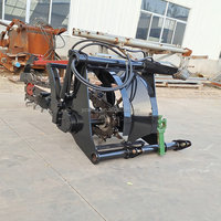 Zanjadora de Cadena de Alta Eficiencia para Trabajo Pesado, Ancho de Zanja Ajustable, Montada en Tractor, Venta Caliente de Fábrica