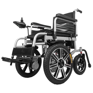 Sedia a rotelle elettrica leggera portatile per disabili pieghevole motorizzata mobilità sedia di respirazione attrezzature per la riabilitazione - Product Image 1