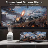 YDH-P30 Pro 2026 Promotion Exceptionnelle 600 ANSI 4K 4+64G Android 14 Projecteur Portable HD WiFi 5G Double Bande pour Salon Chambre Extérieur
