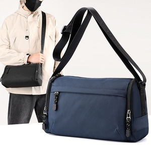 Tas selempang bahu pria desain kustom tas Messenger untuk pria - Product Image 1