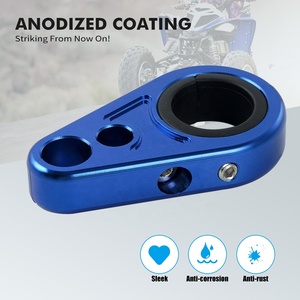 Pièces ATV NICECNC, colliers de frein en aluminium CNC pour Yamaha YFZ 450 YFZ450R <span class=keywords><strong>Raptor</strong></span> 250 <span class=keywords><strong>350</strong></span> 660 700R - Product Image 5