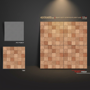 Carreaux de parking en porcelaine numérique émaillée 400x400mm 12mm, haute résistance, pour extérieur - Product Image 6