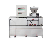 Dispositif de dosage automatique de Pam de polymère de système de dosage chimique d'alimentation automatique de chlore de poudre
