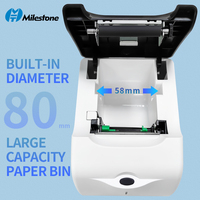 Machine d'autocollants thermiques directs MHT-L58G 58mm, imprimante d'étiquettes WIFI, codes-barres, imprimante de pilotes