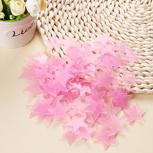 Autoadhesivo Decoración para el hogar 3D Luminoso que brilla en la oscuridad Pegatinas de pared Estrellas - Product Image 5