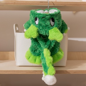 Costume de dinosaure amusant pour animaux de compagnie - Ailerons 3D + Queue moelleuse à deux pattes pour petits chiens - Idéal pour Halloween et les fêtes - Product Image 4