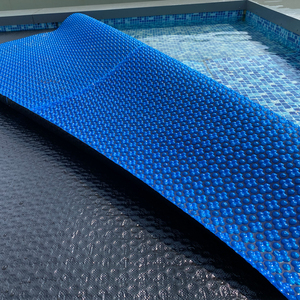 Cubierta de <span class=keywords><strong>Piscina</strong></span> <span class=keywords><strong>Solar</strong></span> <span class=keywords><strong>Rectangular</strong></span> de Tela Tejida con Burbujas de 400/500/600 Micras para Piscinas Enterradas - Product Image 5