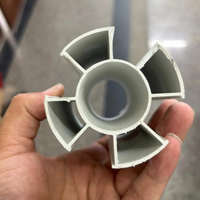 Profilé et pièce extrudés en PVC écologique pour fenêtres, portes et supermarchés - Plastique personnalisable