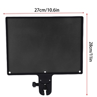 Support de carte son à clipser sur pied de microphone, support de carte son et de microphone pour téléphone portable, rangement pratique pour partitions de musique de scène