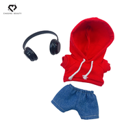 Ensemble de vêtements de poupée Chasingbeauty, costume ancien fait main en polyester, accessoires de sac pour vêtements de bébé, vêtements universels pour poupée