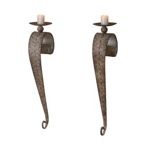 High Quality Wall Mounted <b>Candlestick</b> <b>Holder</b> and Candle <b>Holder</b> for Wedding and Home Decoration Set of 2 - Product Image 3