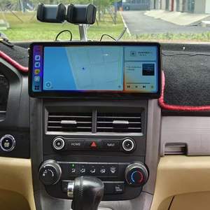 Salpicadero de coche de 12,3 pulgadas, navegación, pantalla <span class=keywords><strong>GPS</strong></span>, Radio Carplay, pantalla WIFI para <span class=keywords><strong>Honda</strong></span> <span class=keywords><strong>CRV</strong></span> <span class=keywords><strong>2007</strong></span> 2008 2009 2010, modificar - Product Image 2