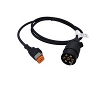 Konektor Soket Lampu Listrik Khusus Kendaraan Pertanian Tahan Air Kabel Harness Sepeda Motor