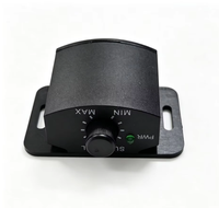 Bouton de contrôle universel des basses, bouton de volume des basses avec câble d'extension de 4 m pour amplificateur de voiture, bouton de basses pour amplificateur de voiture 4 broches