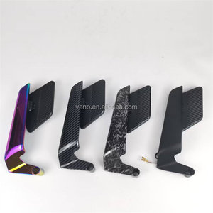 Espejo <span class=keywords><strong>Retrovisor</strong></span> Universal de Aluminio WANOU, Espejo <span class=keywords><strong>Retrovisor</strong></span> <span class=keywords><strong>Plegable</strong></span> de Ala Ancha con Vista Amplia - Product Image 3