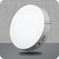 Plafonnier LED 50W en aluminium COB IP44 5W-30W rond carré AC85-265V