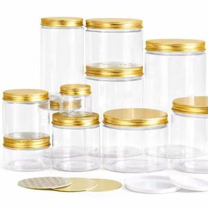 Frascos de Plástico Transparente de 1000 ml con Boca Ancha para Facilitar el Relleno y la Limpieza, para Dulces y Bocadillos - Product Image 1